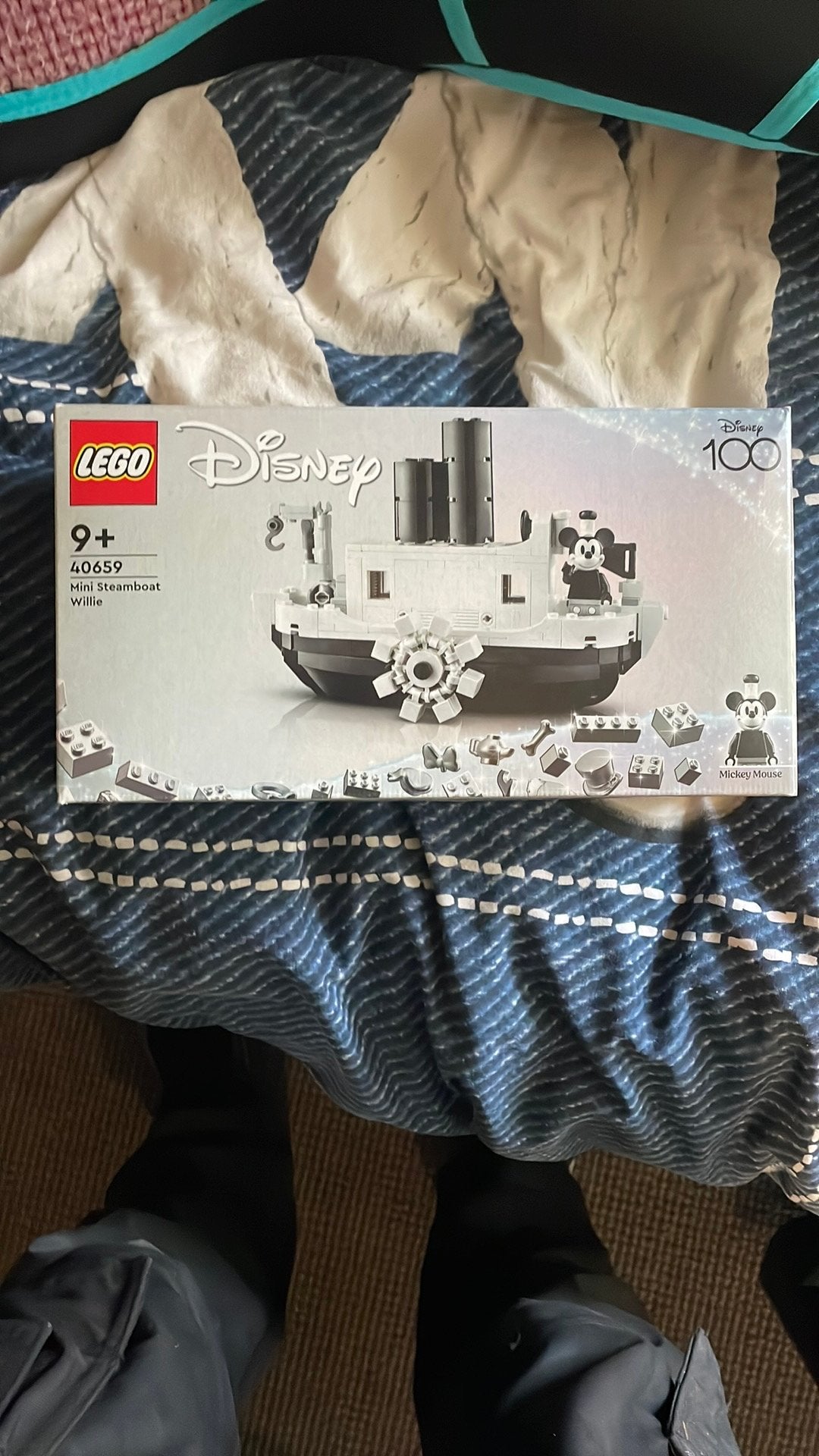 Mini steamboat Willie 40659, Lego, Nieuw, Ophalen of Verzenden, Compleet