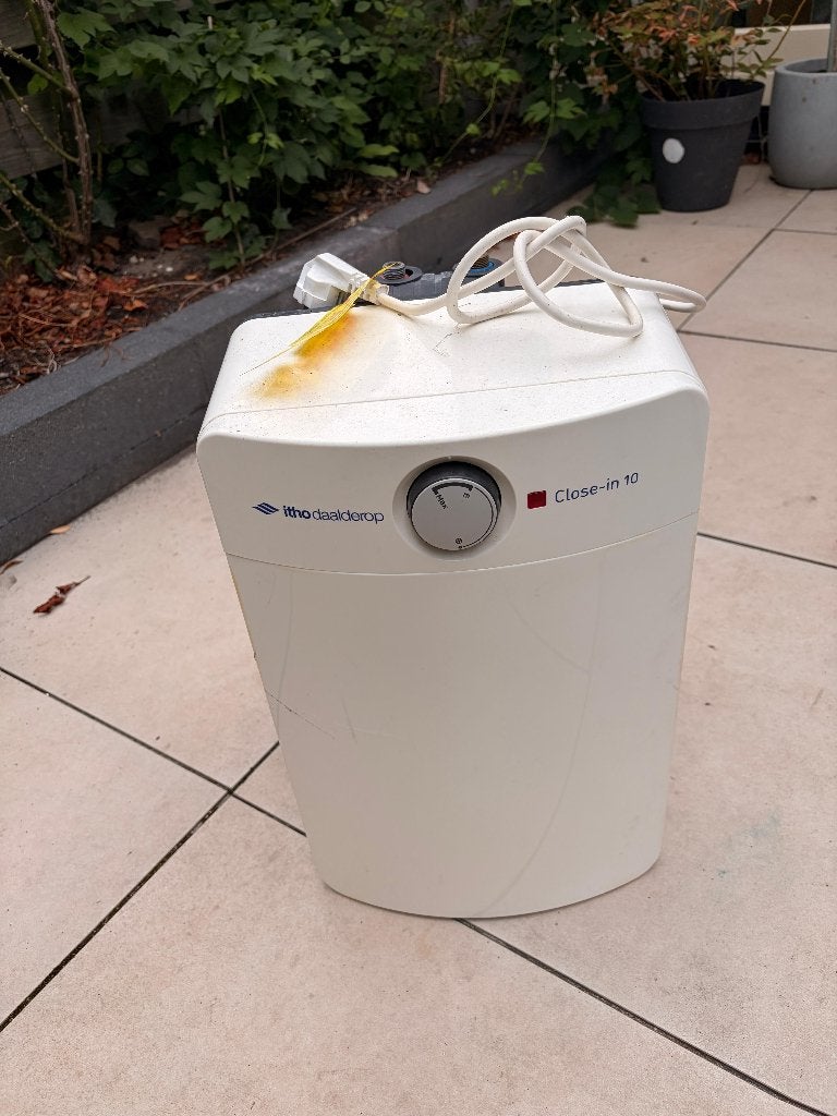 Daalderop Close-in Boiler 10 L, Ophalen, Gebruikt, Aardgas, Boiler