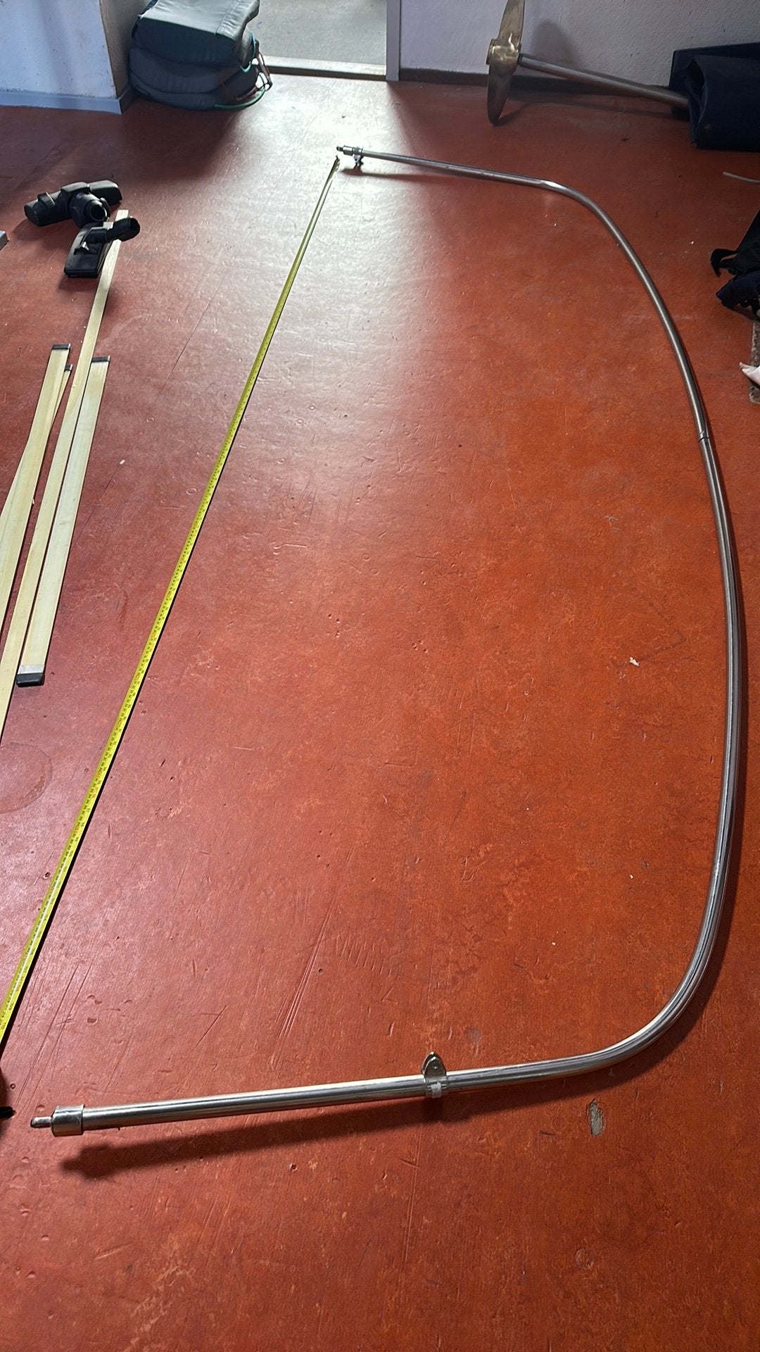 Rvs buiskap of bimini frame, Ophalen, Gebruikt