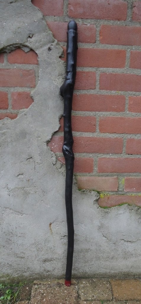 Behoedende WANDELSTOK met GOA verwurgingen - showbaton ( 32), Ophalen of Verzenden, Nieuw