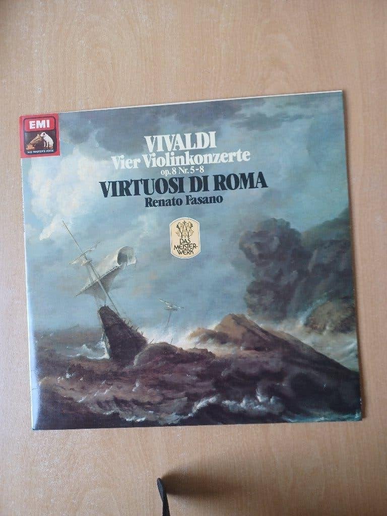 Vivaldi - Vier Violinkonzerte op. 8 Nr. 5-8 LP, Ophalen, LP, Gebruikt, Soloconcert