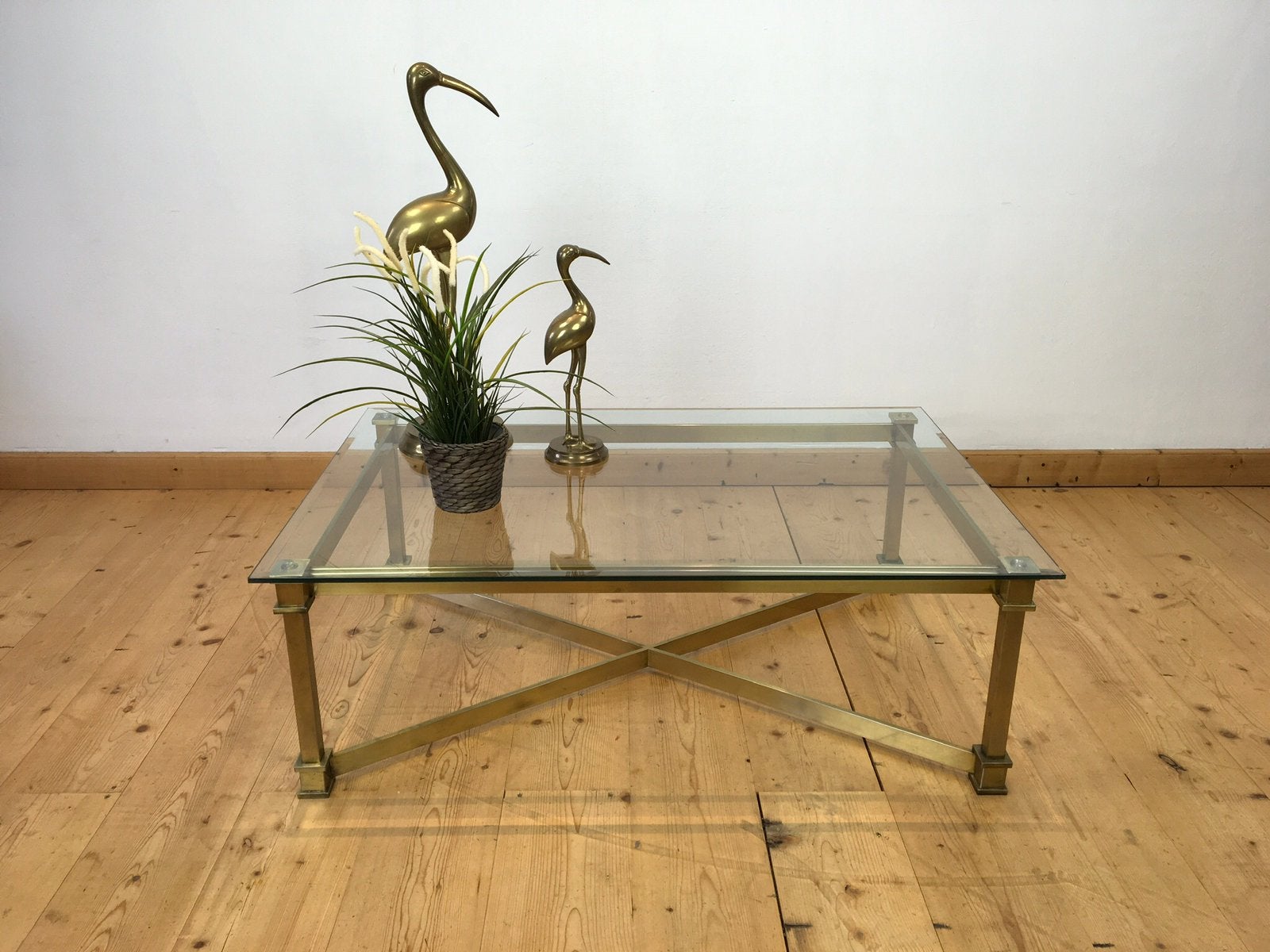 Vintage Design Salontafel in Pierre Vandel Paris Stijl, Ophalen, Gebruikt, 100 tot 150 cm, 50 tot 100 cm