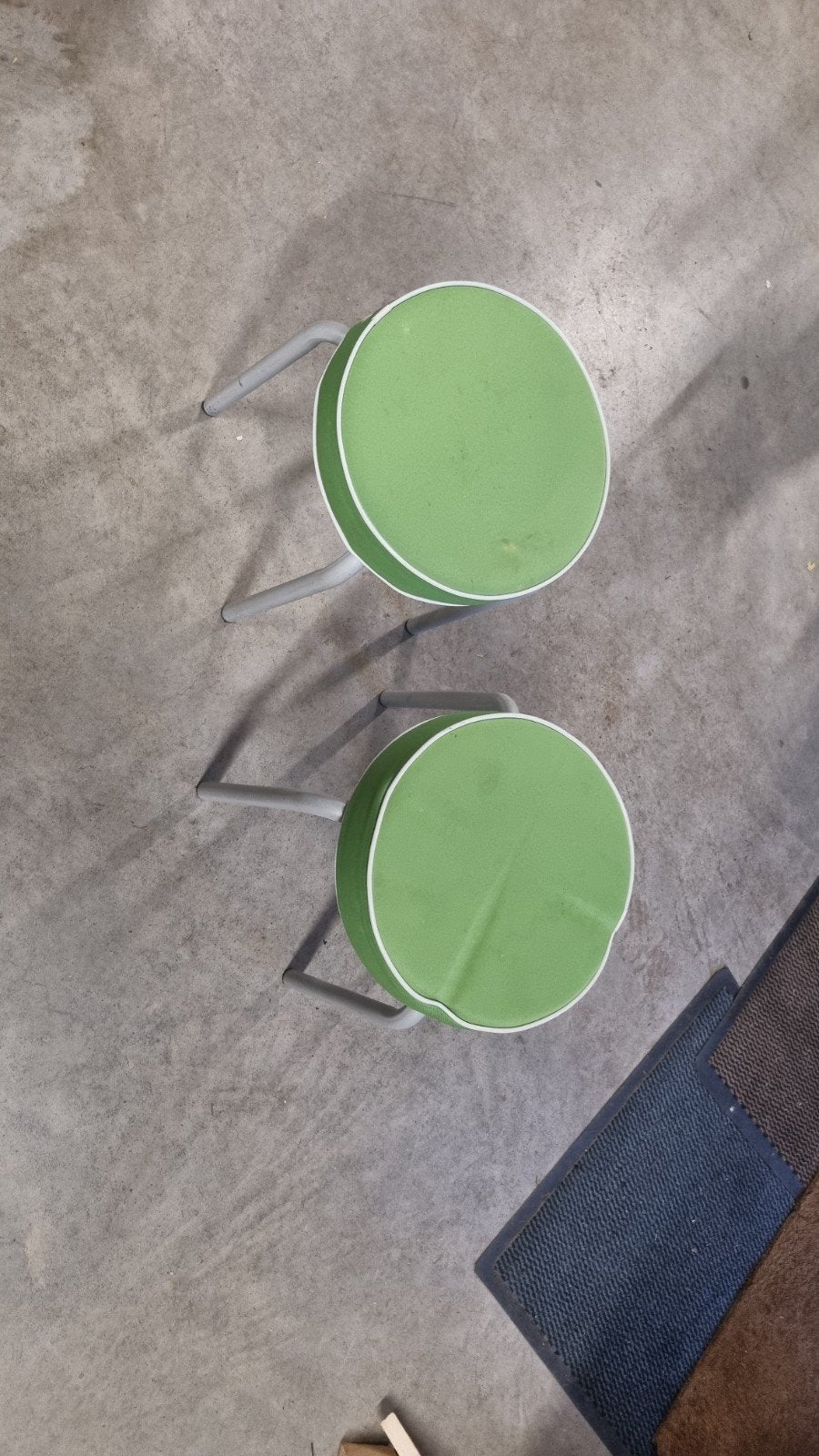 Mooie groene kinderkrukjes, Ophalen of Verzenden, Zo goed als nieuw, Stoel(en)