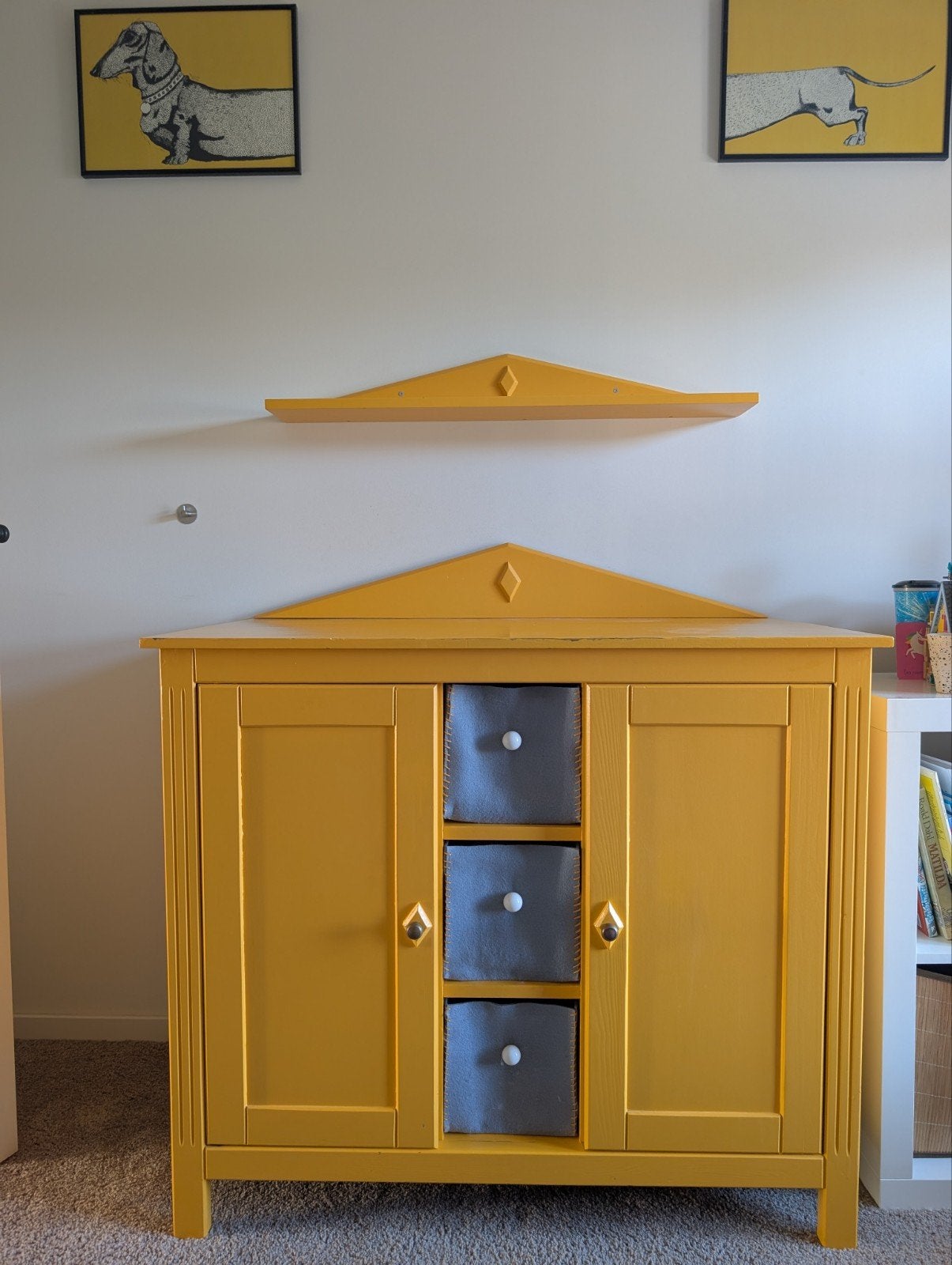 Commode, plankje en hoge kast voor kinderkamer, Kinderen en Baby's, Gebruikt, 50 tot 70 cm, 105 cm of meer, Ophalen of Verzenden