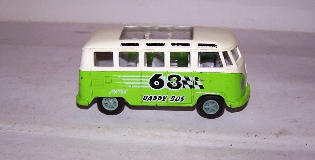 Mooi model vintage VW Happy Bus., Ophalen of Verzenden, Nieuw, Bus of Vrachtwagen, Overige merken