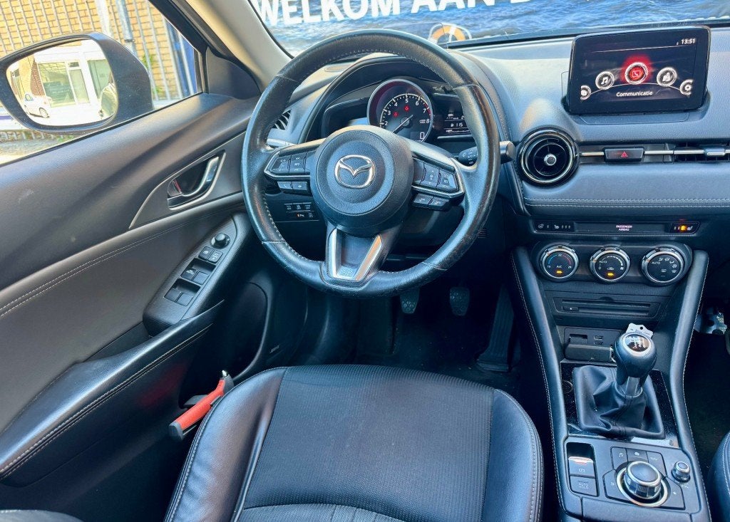 Mazda CX-3 2.0 SkyActiv-G 120 GT-M HUD CAMERA ACC ECC TOP CO, 1998 cc, Euro 6, 4 cilinders, Blauw