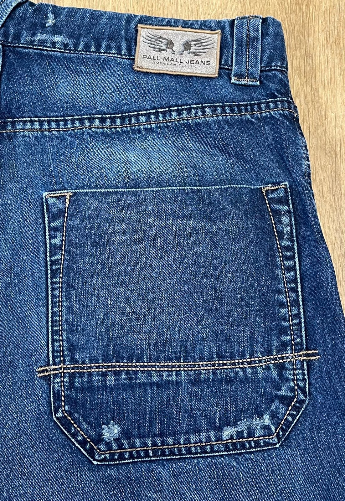 PME Legend Pall Mall baggy spijkerbroek - Maat W31 L30, Ophalen of Verzenden, Zo goed als nieuw, Blauw, W32 (confectie 46) of kleiner