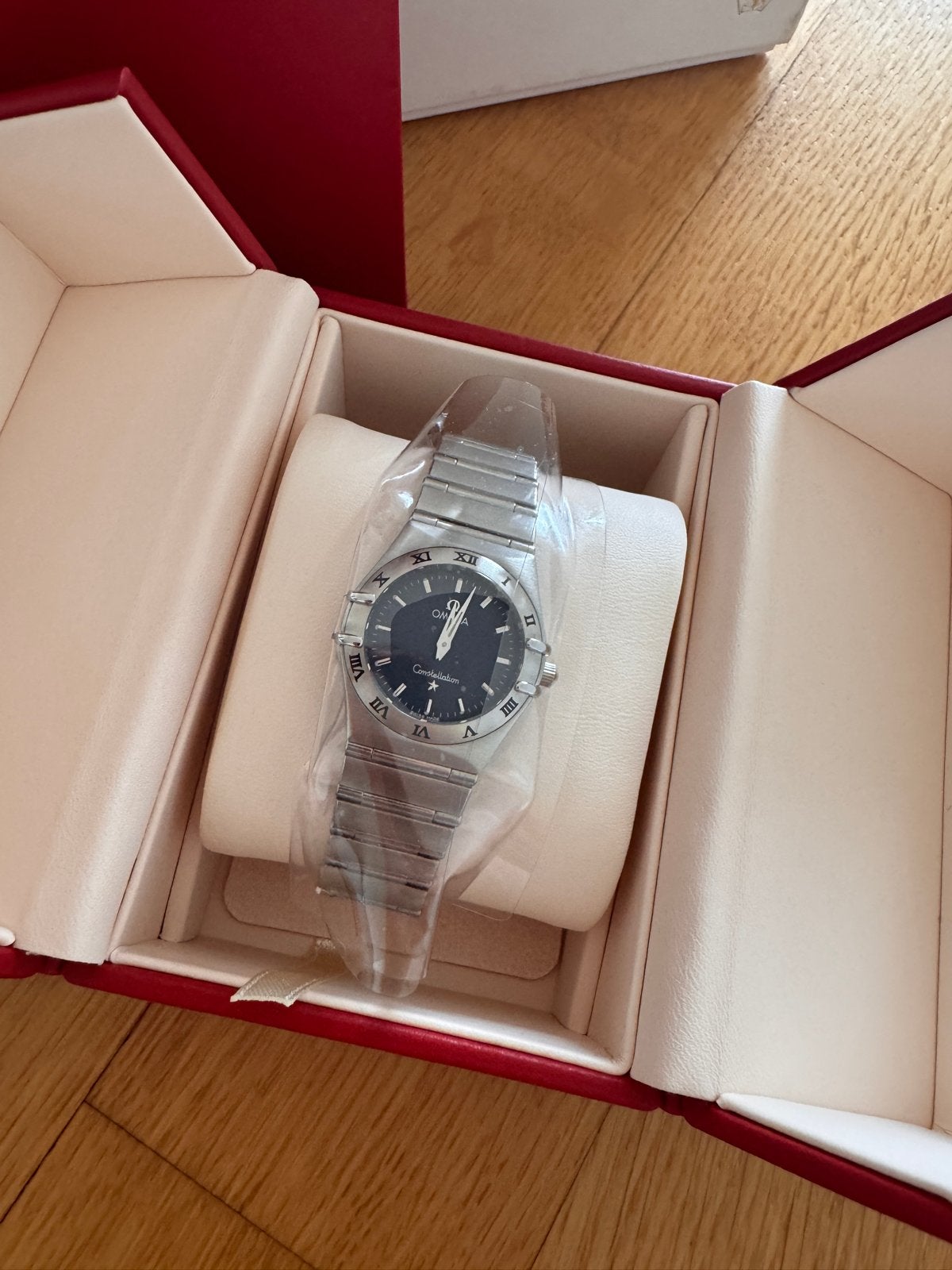 OMEGA Constellation Dameshorloge - Nieuwstaat, Full Set, Overige merken, Staal, Polshorloge, Nieuw