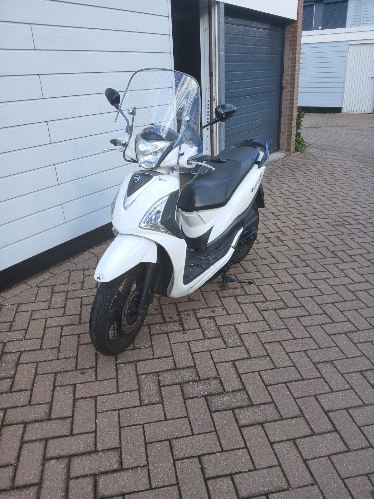 Sym Symphony ST 50cc scooter - Wit, Ophalen, Gebruikt, Maximaal 45 km/u, Sym