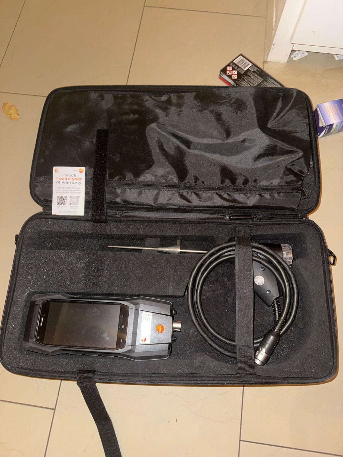 Testo 300 Black Edition Rookgasanalyseapparaat, Ophalen of Verzenden, Zo goed als nieuw, Overige meters