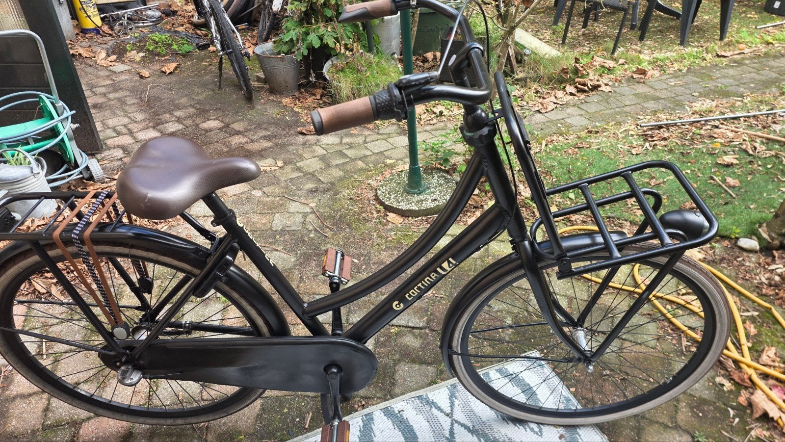 Cortina U4 Transportfiets 28 inch, 50cm frame, Fietsen en Brommers, Terugtraprem, 47 tot 50 cm, Versnellingen, Zo goed als nieuw