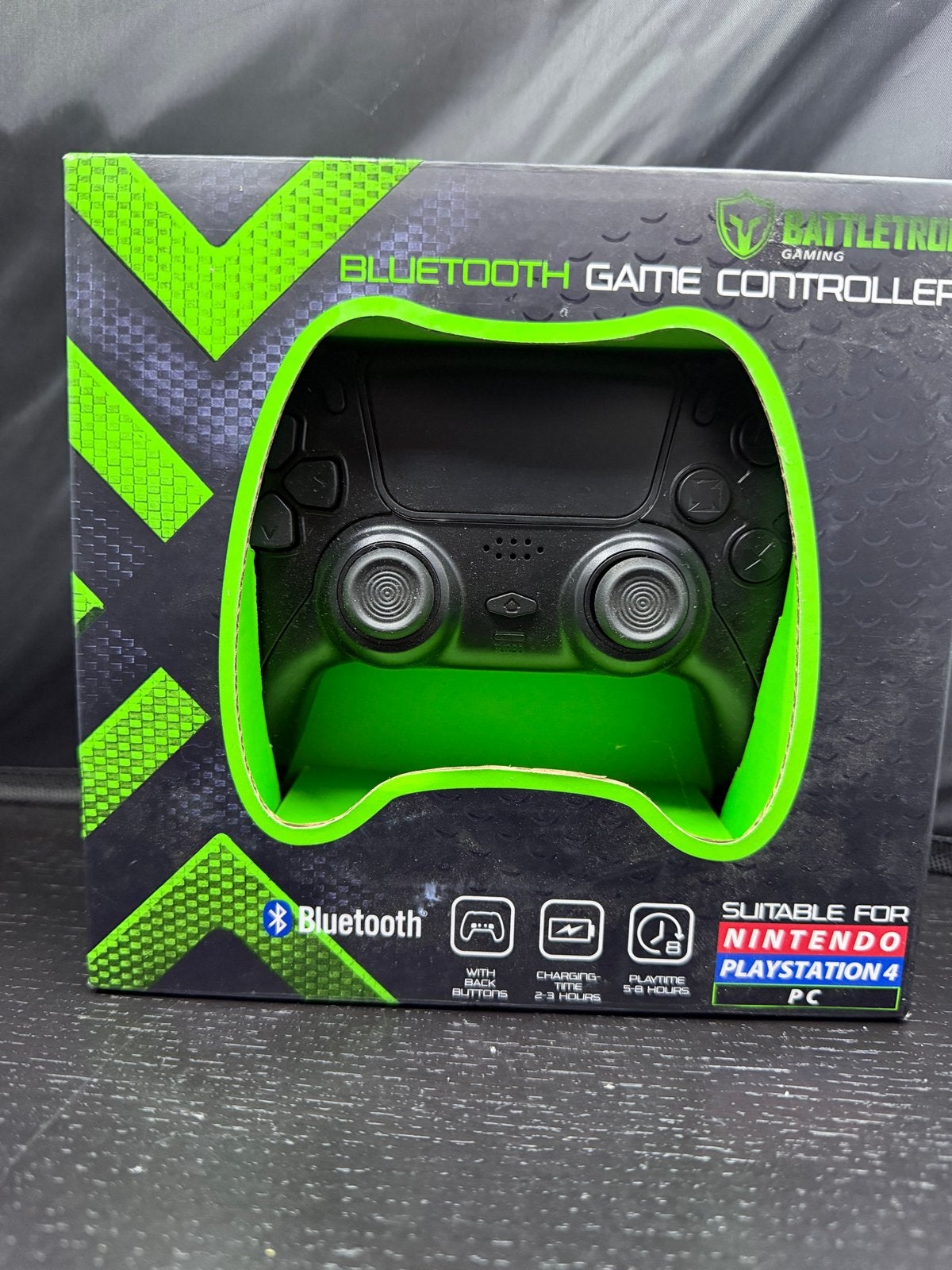 Battletron Gaming Draadloze Bluetooth Controller Zwart Nieuw, Computers en Software, Nieuw, Ophalen of Verzenden, E, Z
