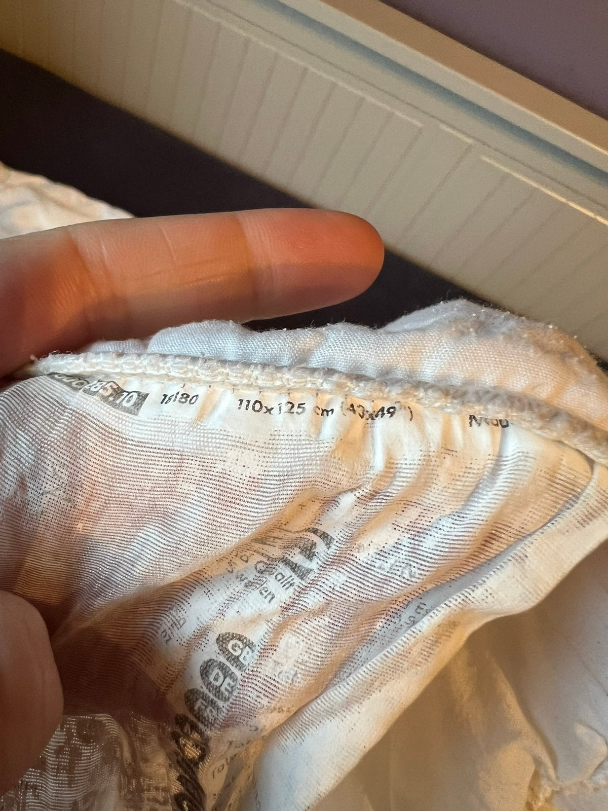 Ikea kinderdekbed, Ophalen of Verzenden, Gebruikt, Wasbaar, IKEA