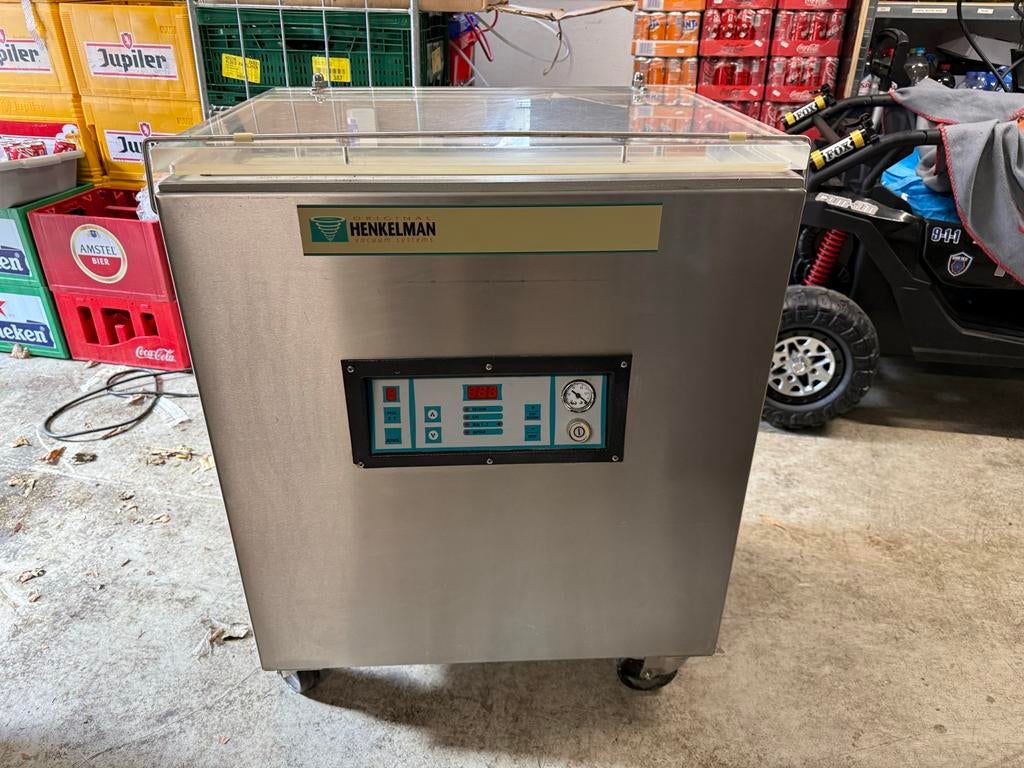 Henkelman vacuümmachine met gasflush – Busch pomp 40m³, Ophalen, Gebruikt, Overige typen