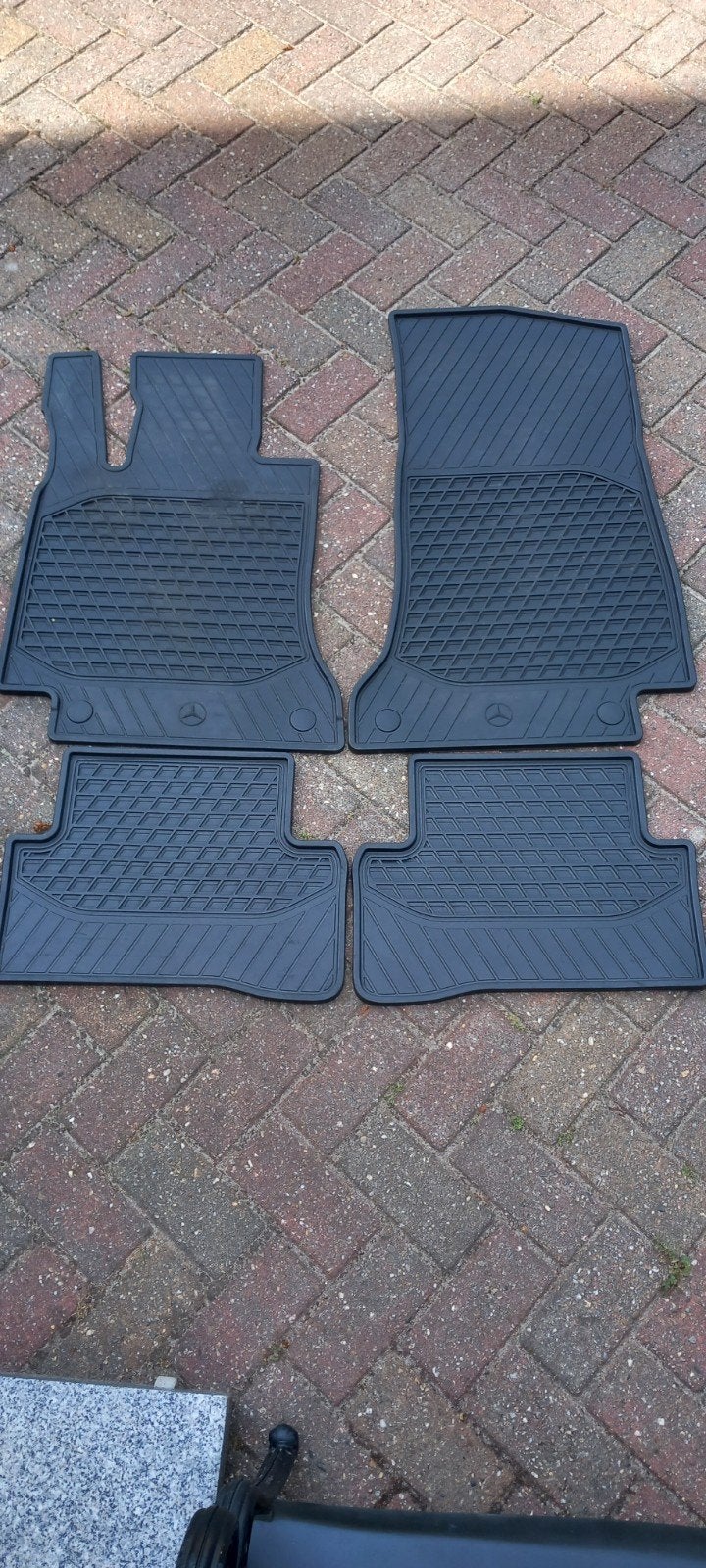 vloermatten rubber mercedes c klasse, Ophalen of Verzenden