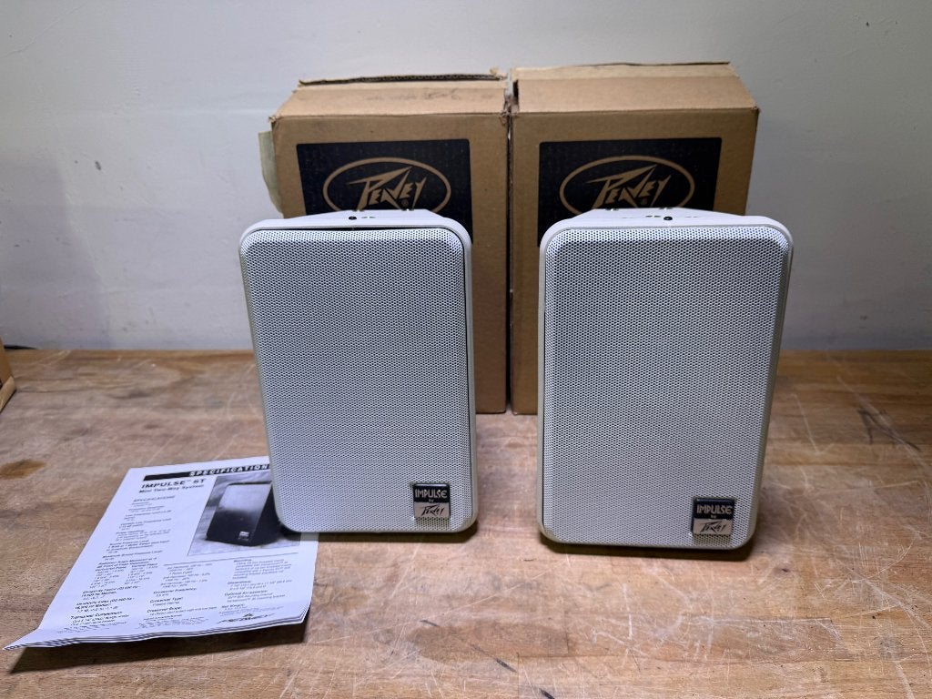 Peavey Impulse 6T speaker set indoor / outdoor (nieuw), Audio, Tv en Foto, Ophalen of Verzenden, Nieuw, Overige merken