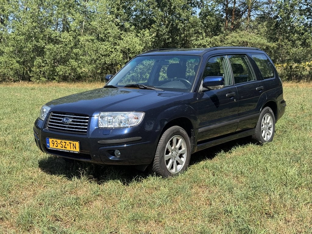 Subaru Forester 2.0 116KW AWD AUT 2006 Blauw, Auto's, Subaru, Particulier, Forester, 4x4, ABS, Airbags, Airconditioning, Automatische klimaatregeling