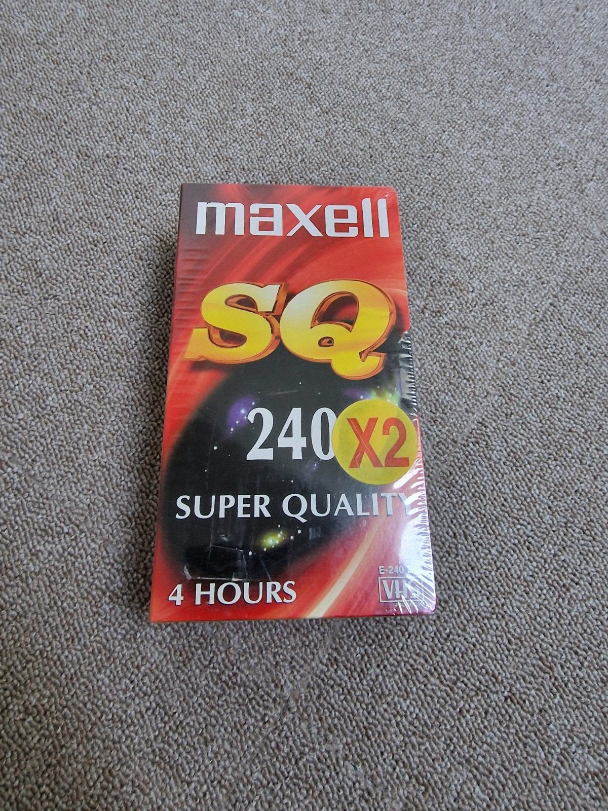 Maxell SQ 240x2 Super Quality VHS Cassette - Ongeopend, Ophalen of Verzenden, Nieuw in verpakking, VHS