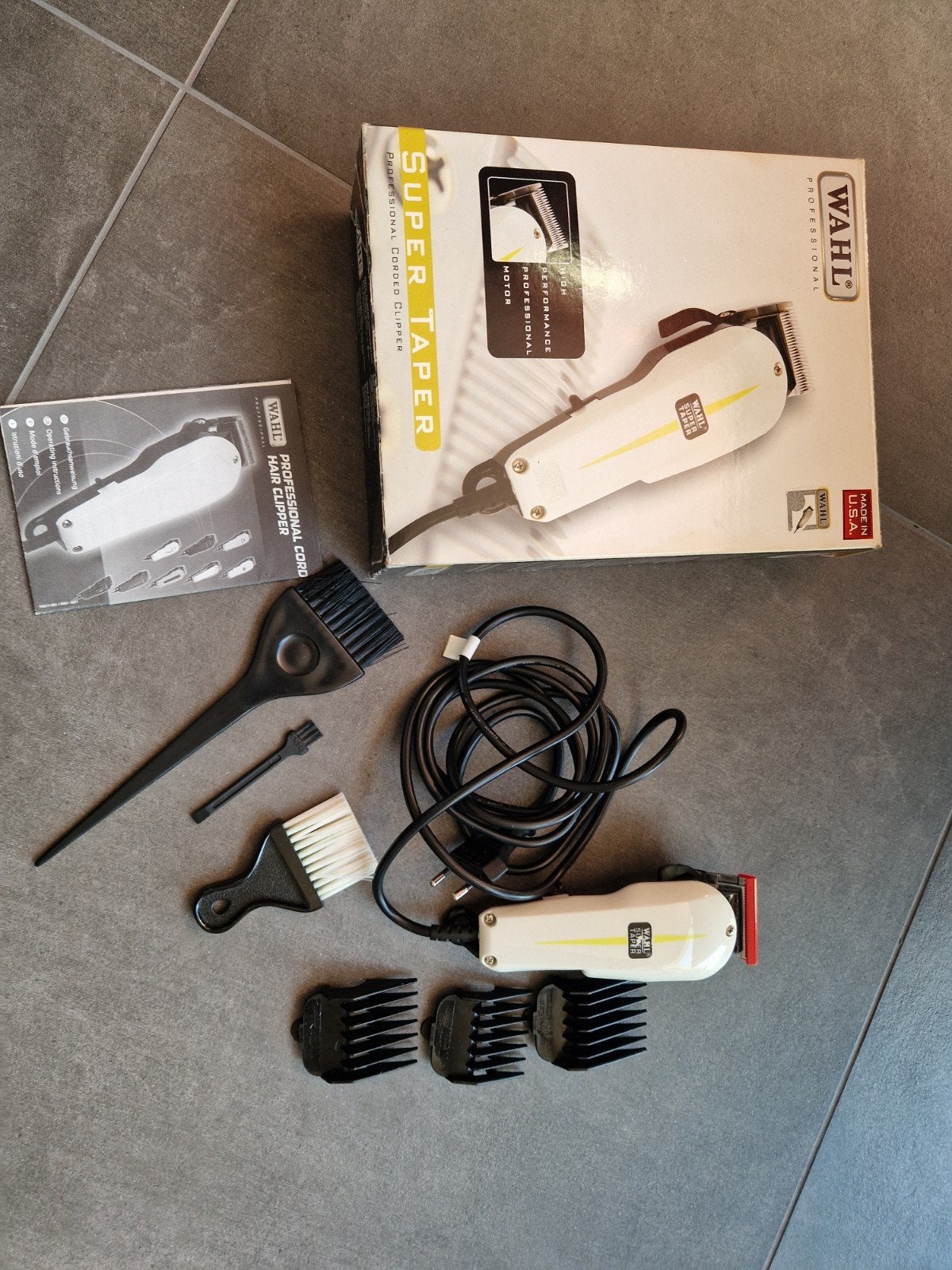 Wahl Super Taper tondeuse met accessoires, Ophalen of Verzenden