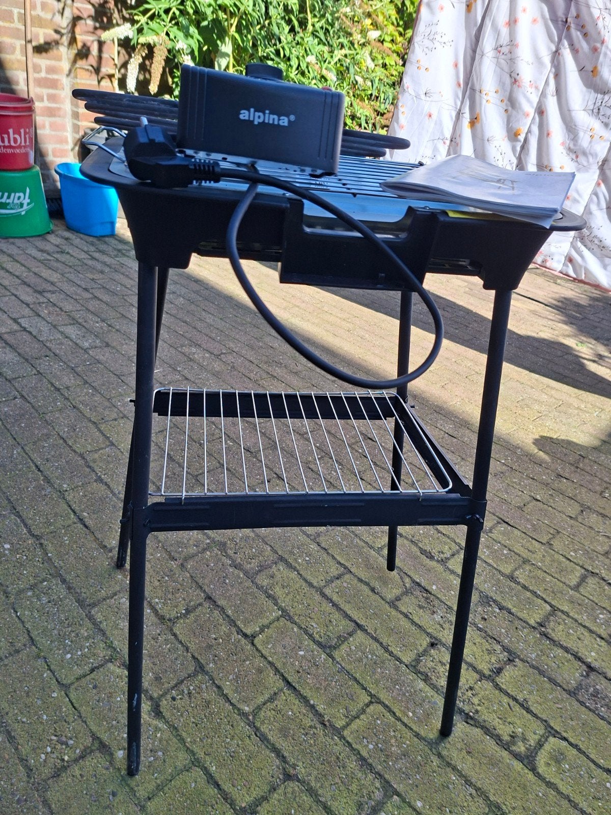 elektrische BBQ, Ophalen, Zo goed als nieuw