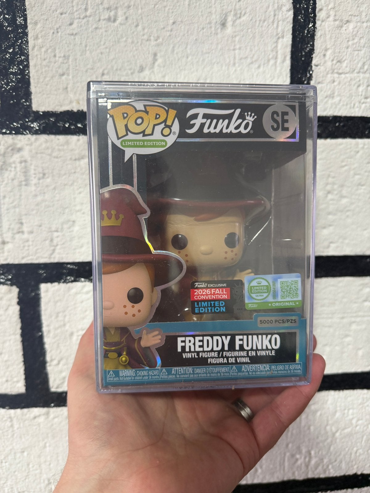Freddy Funko SE Wizard Limited Edition, Ophalen of Verzenden, Zo goed als nieuw