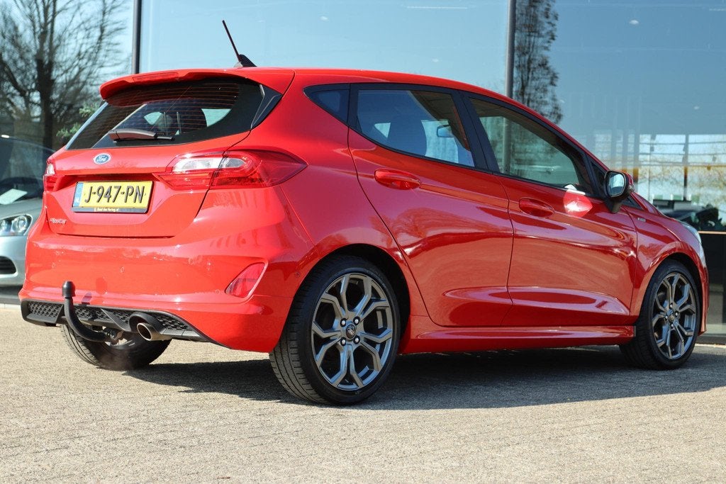Ford Fiesta 1.0 EB AUTOMAAT ST-LINE + TREKHAAK | FULL LED |, Gebruikt, 49 €/maand, Bedrijf, 998 cc