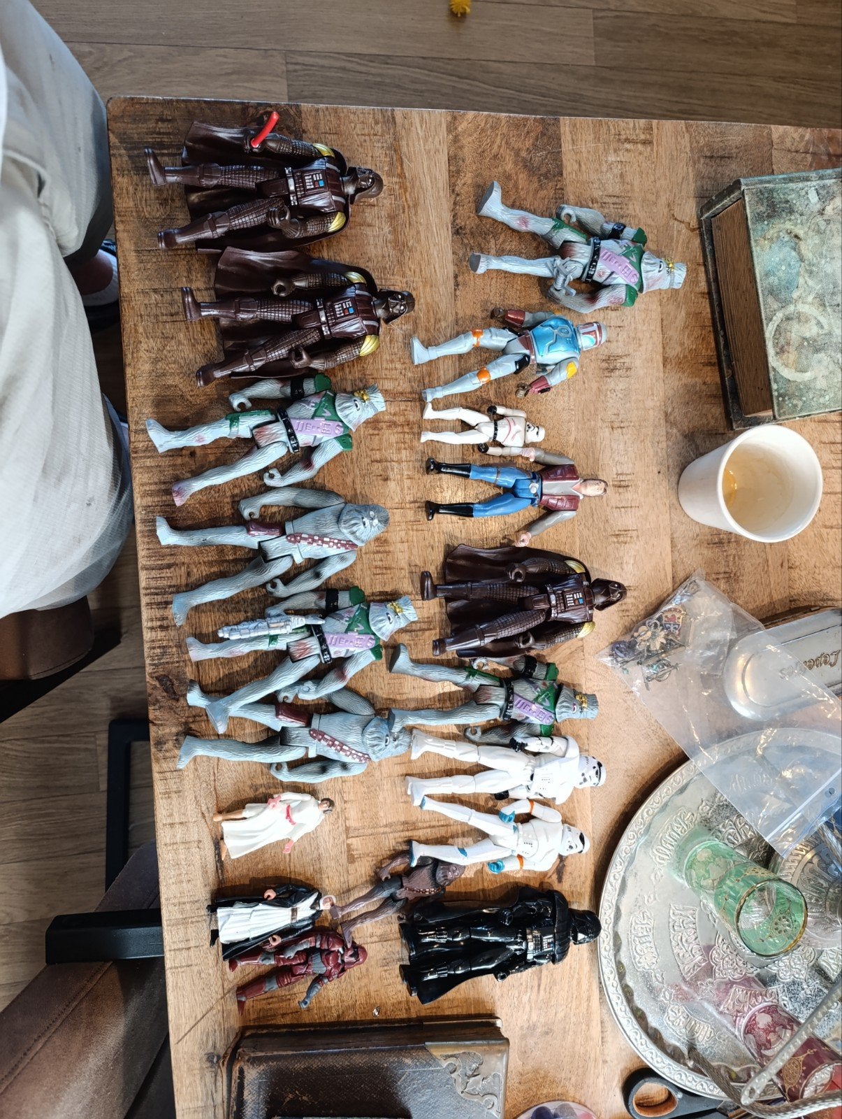 Zoldervondst: Grote partij Star Wars actiefiguren, Ophalen of Verzenden, Gebruikt, Actiefiguurtje