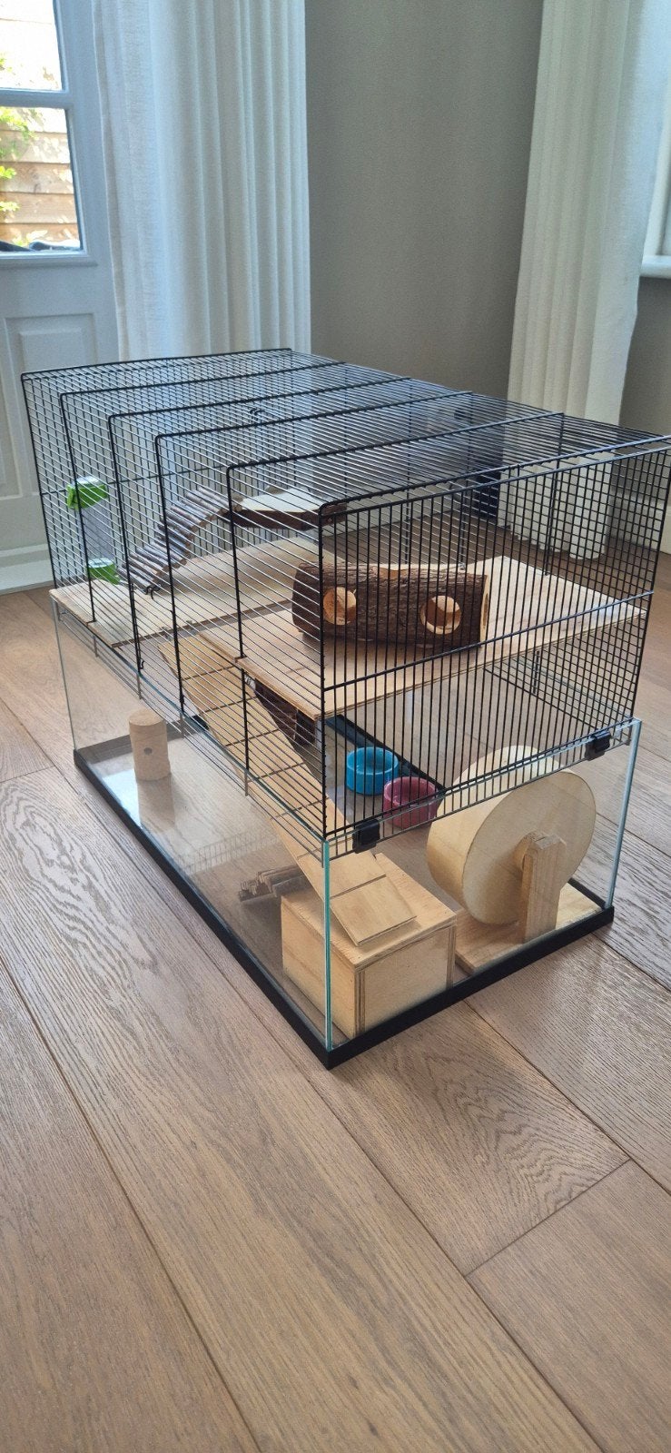 Hamsterkooi, Dieren en Toebehoren, Ophalen, 75 tot 110 cm, Kooi, Minder dan 60 cm