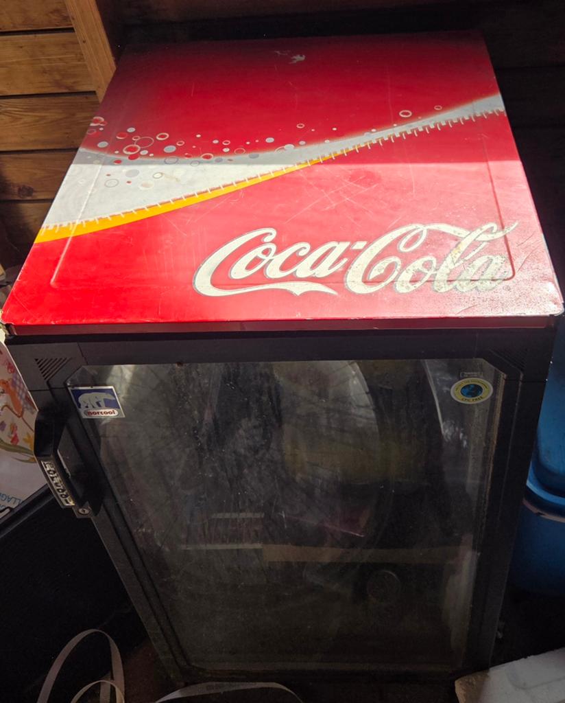 Coca Cola koelkast - werkend weggezet, Verzamelen, Ophalen, Gebruikt
