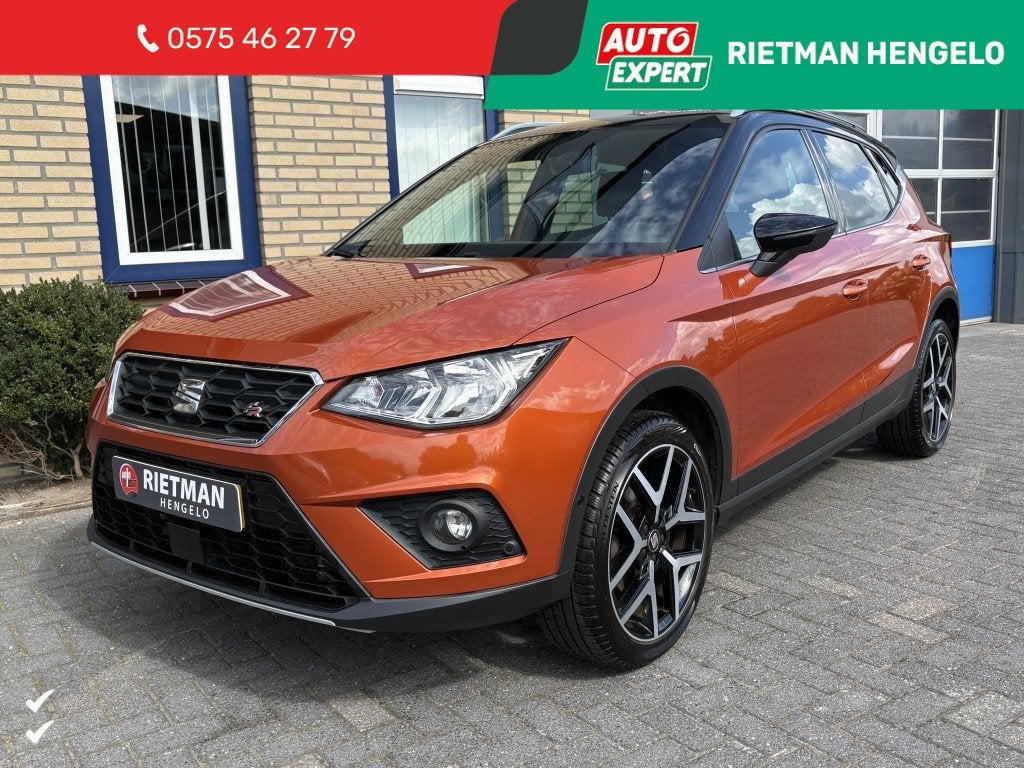 SEAT Arona 1.0 TSI FR B Int. APPLECARPLAY-CAMERA-FR, Dealer onderhouden, Overige kleuren, 116 pk, 49 €/maand