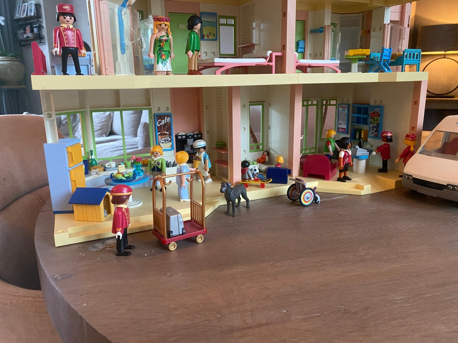 Playmobil Hotel met veel extra's en figuren, Ophalen, Zo goed als nieuw, Jongen of Meisje