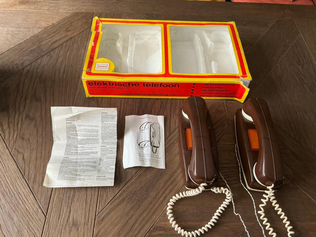 Kindertelefoon HEMA Vintage, Ophalen of Verzenden, Zo goed als nieuw