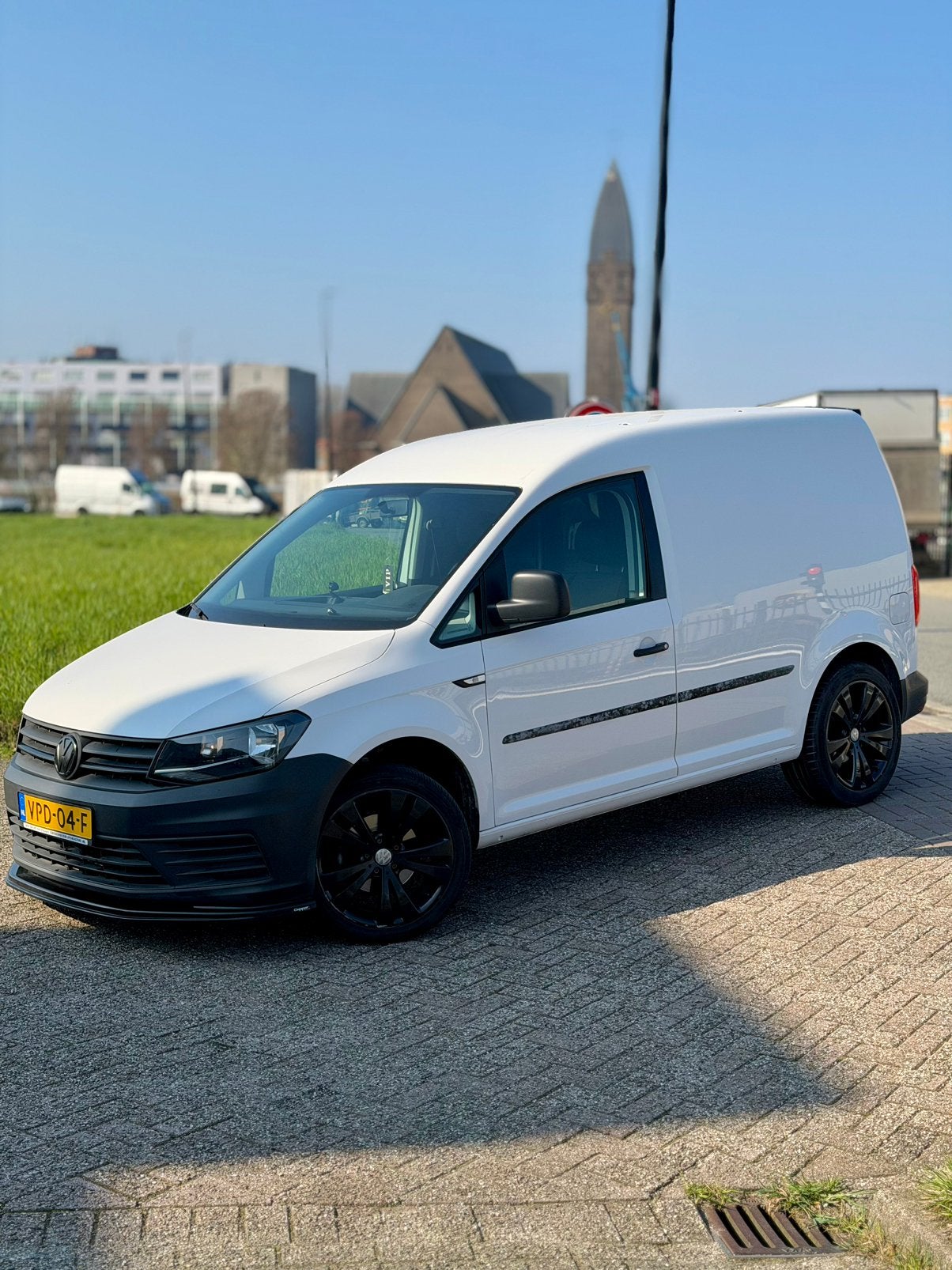 Volkswagen Caddy 2.0 D 55KW 2017 Wit, Auto's, 1360 kg, 74 pk, 4 cilinders, Volkswagen