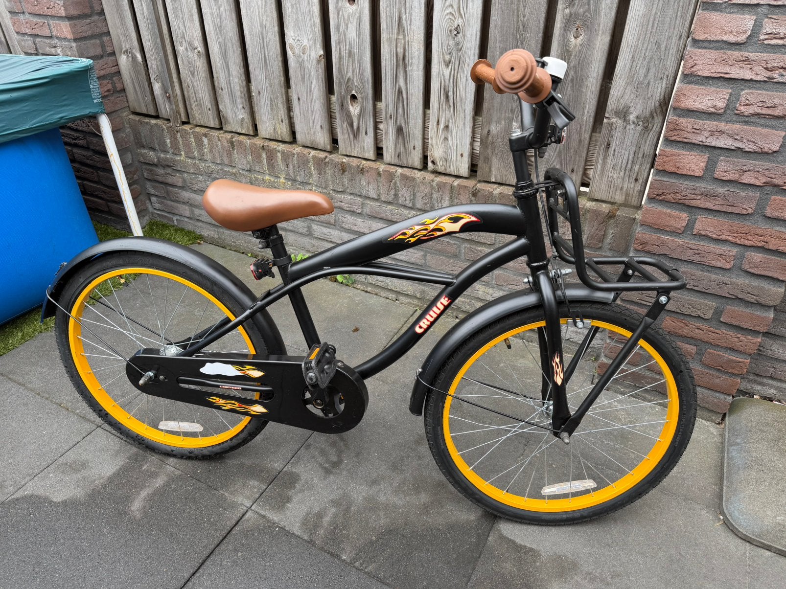 Kinderfiets 22 inch, Ophalen of Verzenden, Gebruikt, 20 inch of meer
