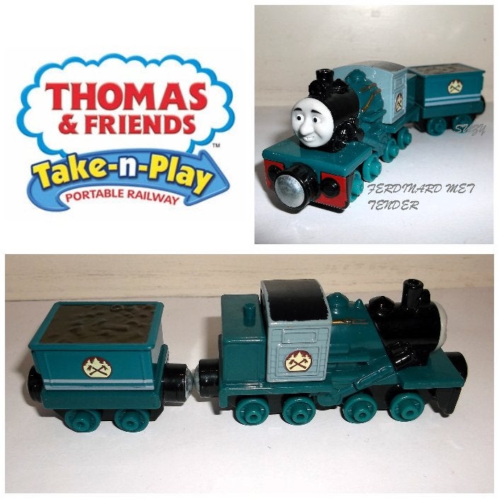 Thomas de Trein Take n Play, Ferdinard met Tender, Ophalen of Verzenden, Gebruikt