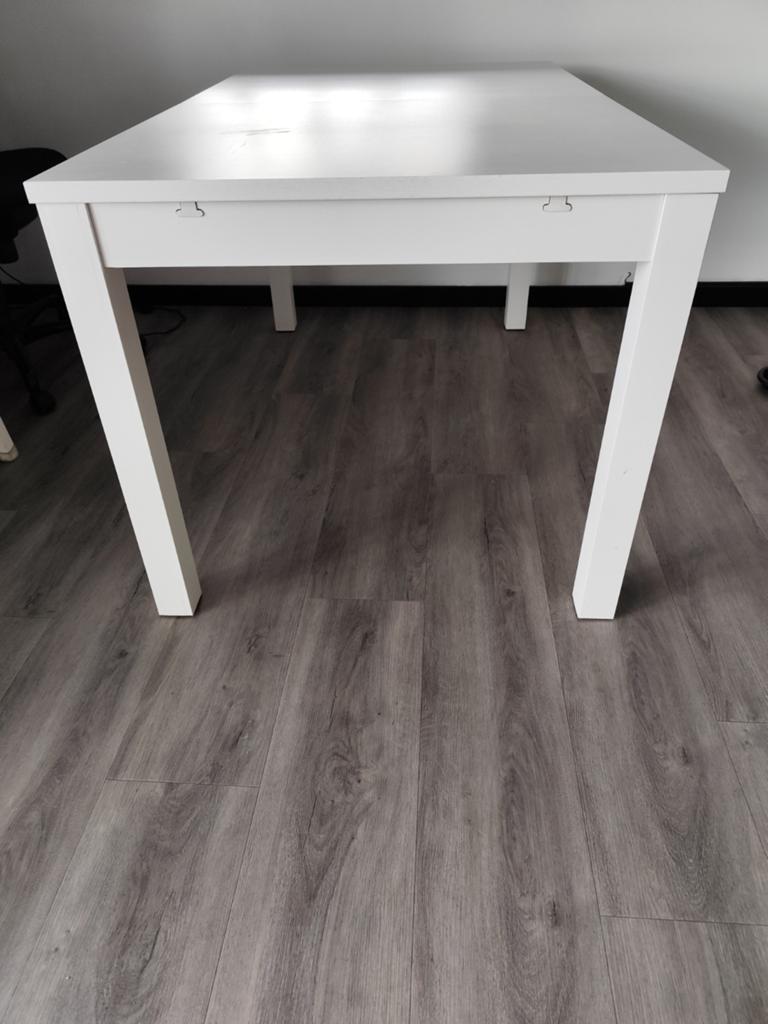 Mooie uitschuifbare eettafel Bjursta - 140-220 cm, Ophalen, Gebruikt, 200 cm of meer, 50 tot 100 cm