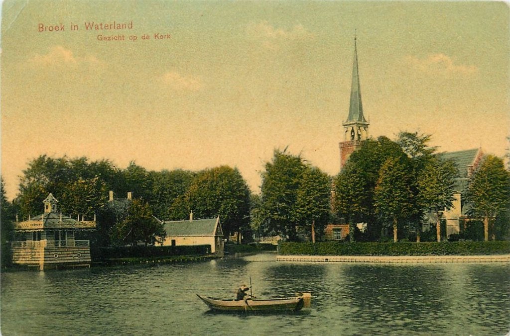 701-271-031 Broek in Waterland, Verzenden, Voor 1920, Noord-Holland