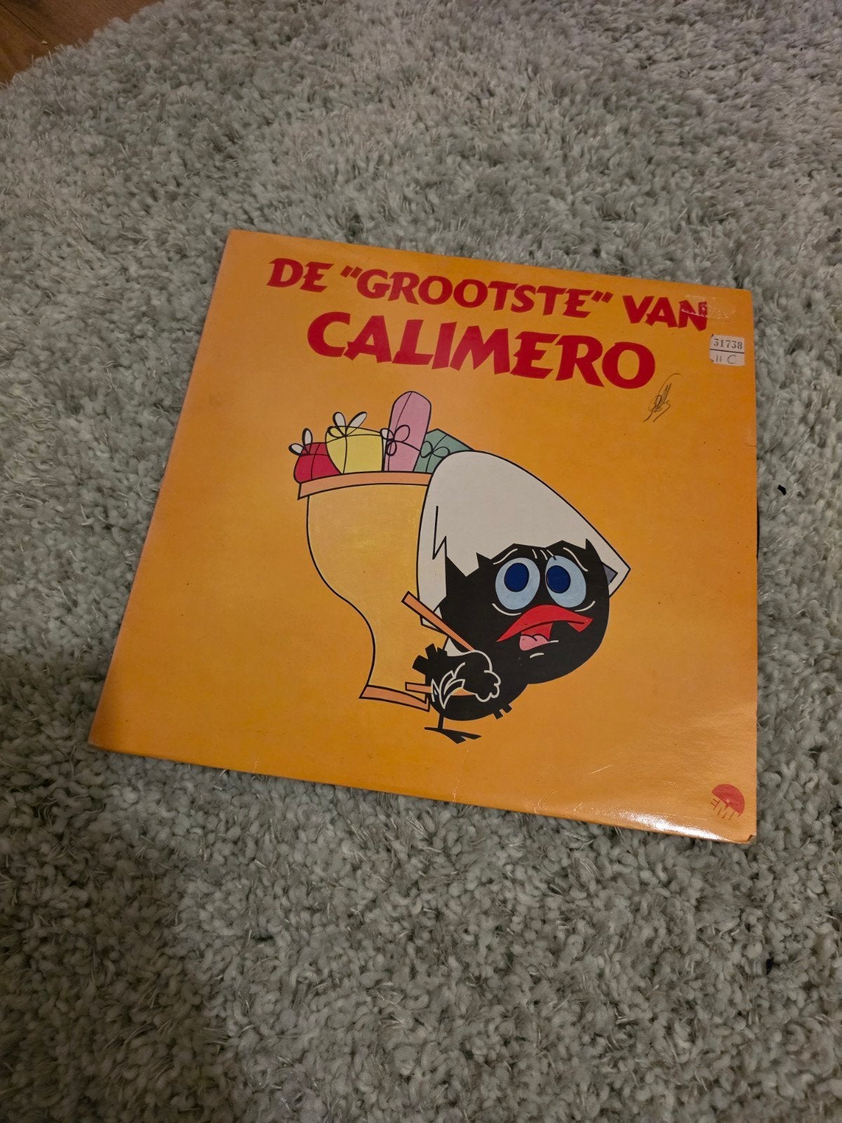 Calimero - De "Grootste" van Calimero - Grammofoonplaat, Ophalen of Verzenden