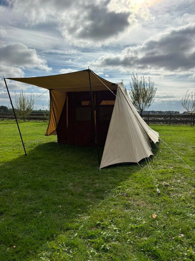 De waard tent zilvermeeuw, Caravans en Kamperen, Tenten, Ophalen, Gebruikt, Tot en met 3