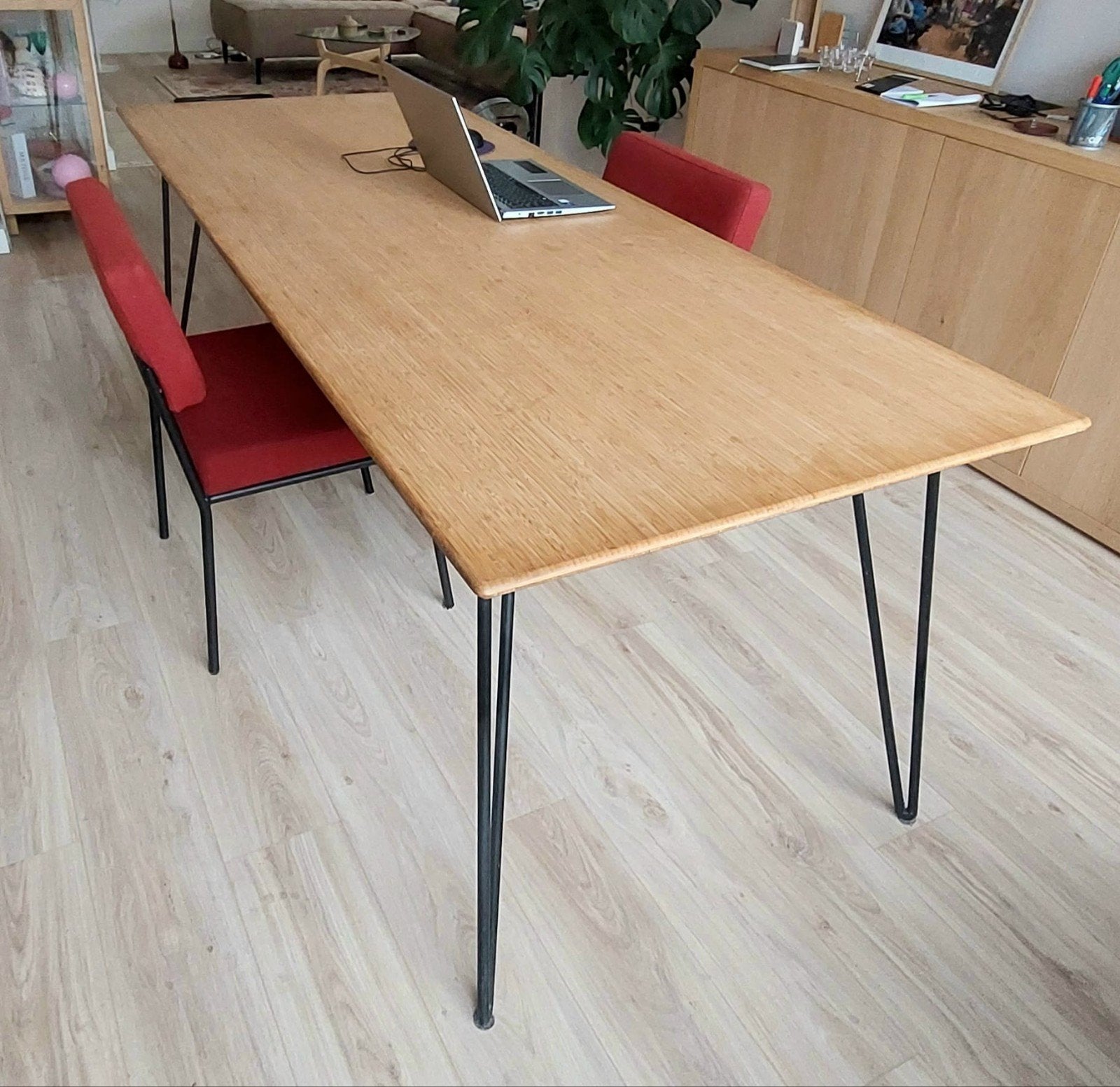 Fest Amsterdam Ray eettafel 210 cm x 85 cm, Ophalen, Gebruikt, Modern, Industrieel, 200 cm of meer