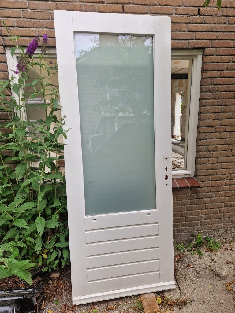 Tuindeur, Ophalen, Gebruikt, 80 tot 100 cm, Buitendeur
