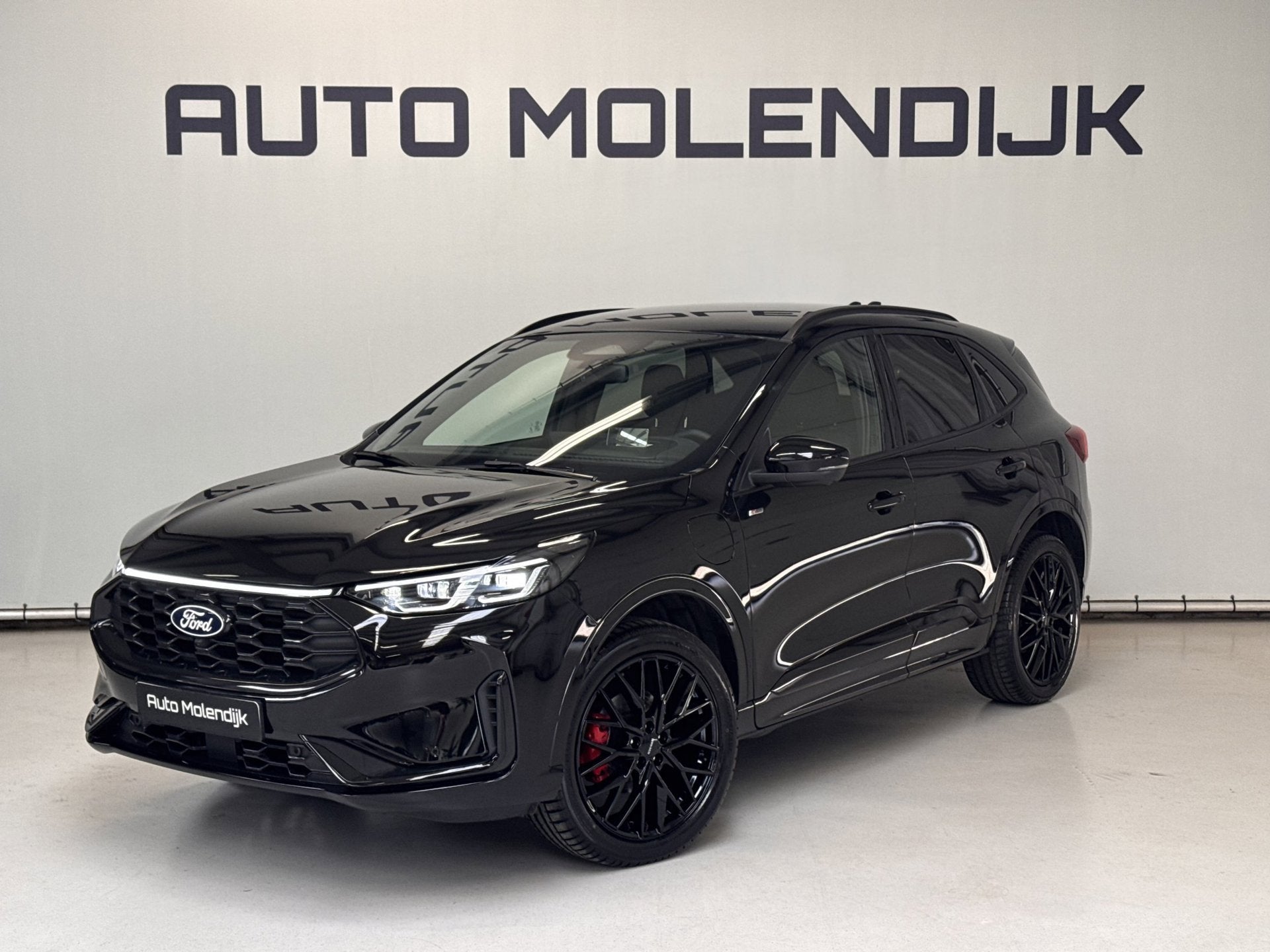 Ford Kuga 2.5 PHEV ST-Line X / Pano / el trhaak / Alcant / B, Auto's, Gebruikt, 4 cilinders, Zwart, Bedrijf