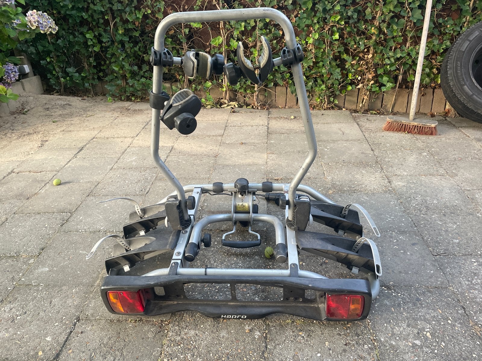 HAPRO Fietsendrager E -bike Gereserveerd!!!!!, Ophalen, 2 fietsen, Gebruikt, Trekhaakdrager
