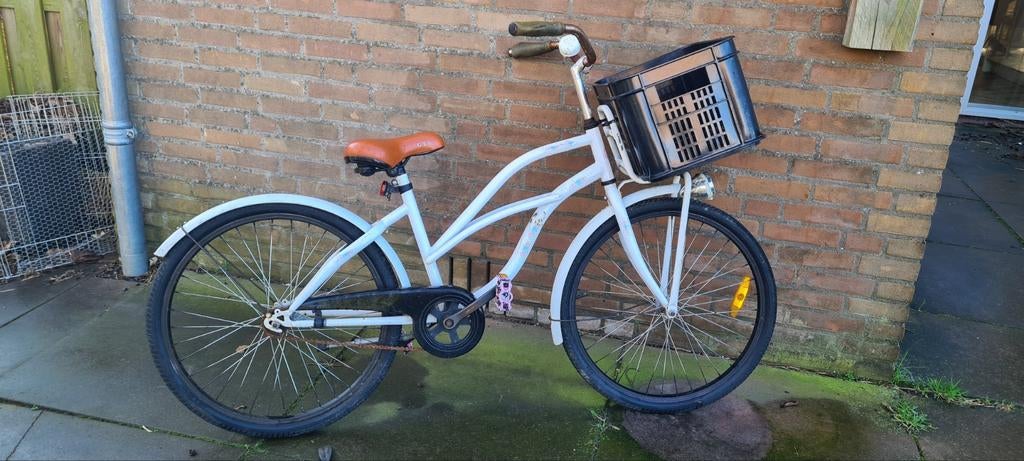 Meisjesfiets 23 inch gratis, Ophalen, Onbekend, Handrem, Gebruikt