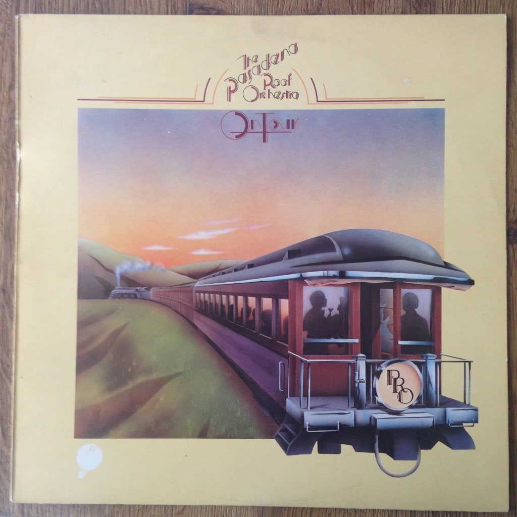 Pasadena Roof Orchestra On Tour ragtime big band dixie swing, LP, Gebruikt, Ophalen of Verzenden, 12 inch