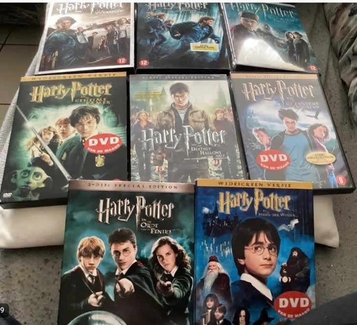 8 Harry Potter films op dvd, Nederlands, Ophalen of Verzenden, Zo goed als nieuw, Vanaf 12 jaar
