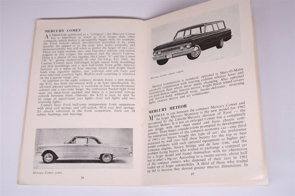 ABC American Cars [1962] — Ian Allan ABC Serie, Ophalen of Verzenden, Gelezen, Overige merken