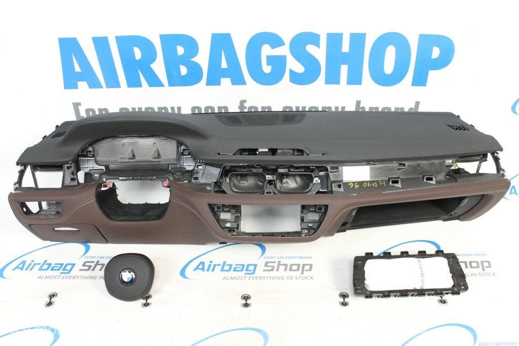 Airbag set Dashboard M bruin HUD speaker BMW 7 G12 2015-...., Auto-onderdelen, Gebruikt, Ophalen of Verzenden