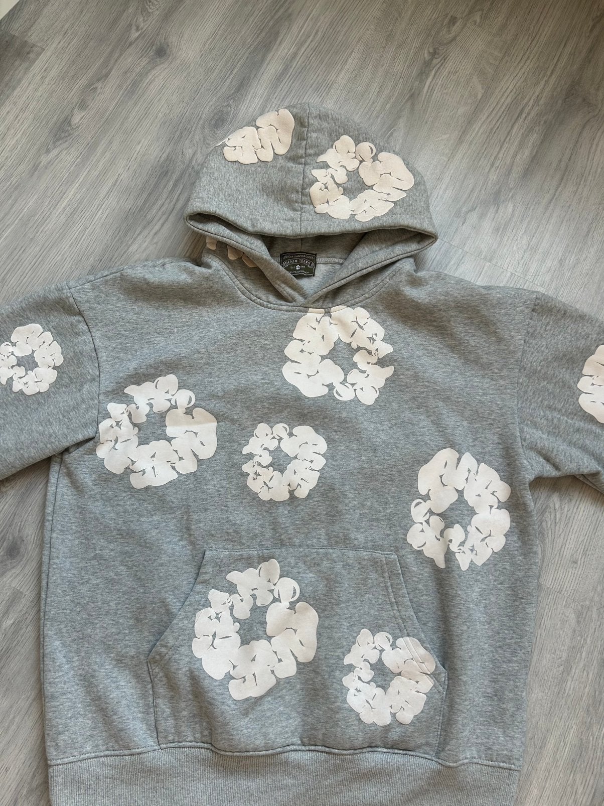 Demin Tears trui grijs maat M, Kleding | Heren, Truien en Vesten, Ophalen of Verzenden, Zo goed als nieuw, Maat 48/50 (M), Grijs