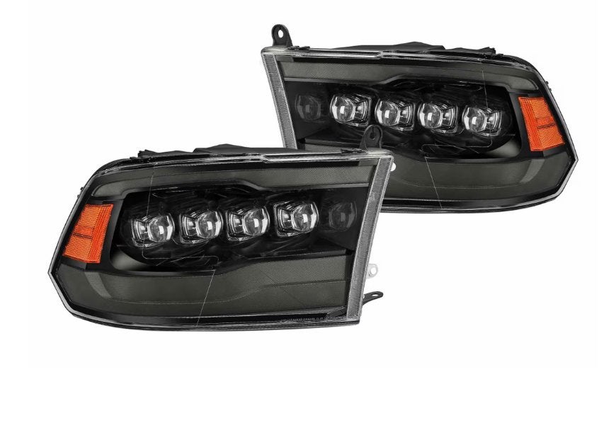 Dodge Ram set Alpharex koplampen 2009-2018, Auto-onderdelen, Verlichting, Alpharex, Info@alpharex.com, Amerikaanse onderdelen